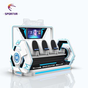 Juegos de Realidad Virtual SportVR, Simulador de Realidad Virtual 9D, 4 Asientos, Equipo Dinámico 9D, Cine VR - Product Image 4