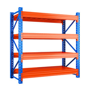 Hệ thống kệ kho hàng công nghiệp chắc chắn, có thể điều chỉnh, không cần bu lông, bằng kim loại, kệ chứa hàng, kệ thép - Product Image 1