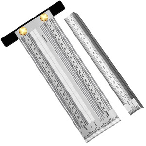 Regla de Ángulo Recto de 90 Grados de Acero Inoxidable de Alta Precisión, Herramienta de Marcado para Carpintería, Herramienta de Medición y Calibración para Espigas y Mortajas - Product Image 3