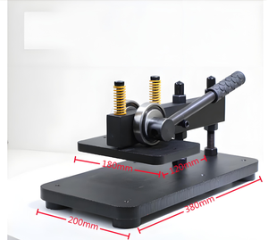 Petite presse manuelle non hydraulique Machine de découpe échantillon de cuir formant des semelles de découpe vierges - Product Image 5