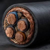 Cable de Minería Arctic Grade KGE HL de 6kV 10kV, Cable de Alimentación de Alto Voltaje con Blindaje de Goma, Resistente al Frío de -60°C, para Minas de Kazajstán