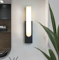 Lampe murale LED à intensité variable de style moderne et luxueux, couleur or, certifiée APCITL, pour salon et chambre à coucher