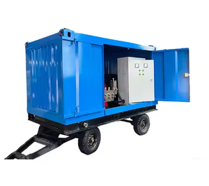 Nuova Idropulitrice Elettrica Professionale da 500 bar 7200 psi con Pompa Triplex da 55 kW in Acciaio Inossidabile per Piste Aeroportuali e Guardrail Autostradali - Product Image 3