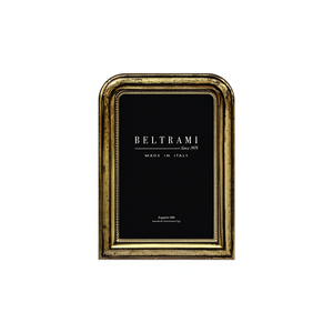 Beltrami Silver Plated Vertical Photo <b>Frame</b> Rectangle Wood Back Made in Italy Model BE1195L-6LO - Product Image 2