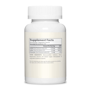 Capsules d'iodure de potassium Premium KI Complément alimentaire Soutien nutritionnel quotidien en iode - Product Image 2