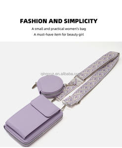 ¡Novedad de 2025! Bolso bandolera de cuero PU para teléfono, correa para teléfono móvil con monedero - Product Image 2