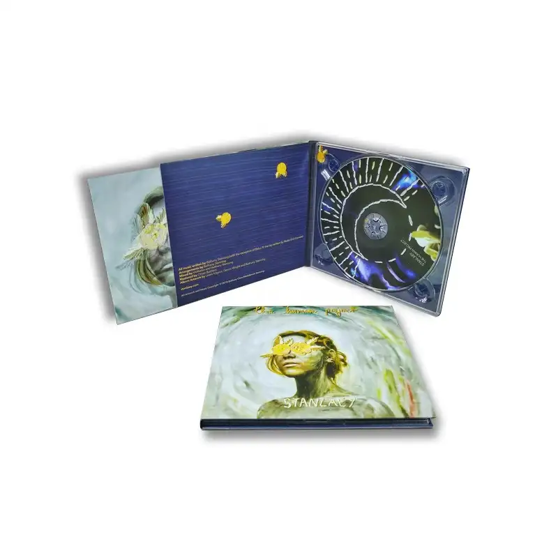 Digipak บรรจุภัณฑ์อัลบั้มสำหรับมืออาชีพ,อัลบั้ม CDG CD DVD การจำลองแบบแผ่นดิสก์