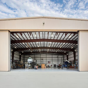 Hangar Prefabbricato Modulare in Acciaio Inox per Piccoli Aerei, Design Moderno Facile da Assemblare <span class=keywords><strong>RT</strong></span> - Product Image 2