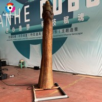 Modèle de dinosaure Brachiosaurus réaliste avec cou animatronique, taille réelle, pour exposition dans les parcs à thème et les musées