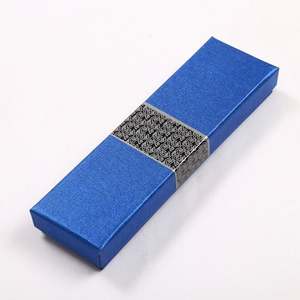 Boîte à stylos de luxe personnalisée avec couvercle - Emballage de papeterie en carton premium pour stylos promotionnels - Product Image 3