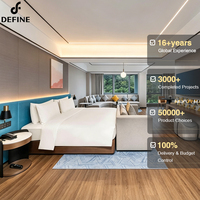 Projet clé en main pour hôtels Hilton et Marriott : Fabrication sur mesure de mobilier hôtelier, ensemble complet pour chambres d'hôtel 5 étoiles