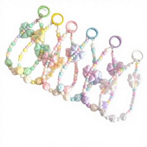 Nuevo Llavero de Plástico con Diseño de Dibujos Animados, Color Caramelo, para Teléfono Móvil, Extensión de Bolsa, Vaso de Agua, Coche - Product Image 4