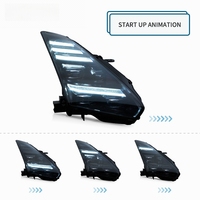 Kit de phares à LED pour ensemble de phares R35 2008-2023 Nissan GTR Mise à niveau de la lentille LED