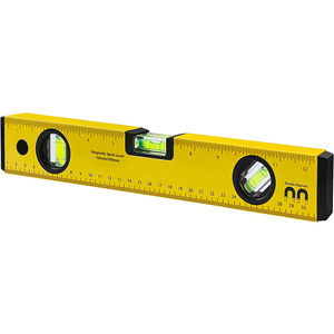 Livella in Lega di Alluminio Deding LRN02 da 12,2 Pollici con Design Magnetico Portatile, Righello Metrico e Imperiale, Garanzia di 3 Anni - Product Image 1