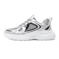 Nouvelles chaussures de marche unisexes à la mode avec empeigne en mesh et semelle intermédiaire en PU, respirantes, décontractées, sportives, confortables et antidérapantes, vente en gros
