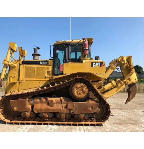 Bulldozer cat d6 usato D6D D6H D6G D6R bulldozer Cat D6D di seconda mano con ripper