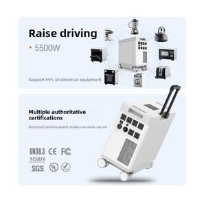 Estación de energía solar híbrida 5kwh + inversor solar + apilador 5kw almacenamiento de energía doméstico con batería de estado sólido y red de aplicación Wifi - Product Image 4