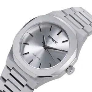 BOMAXE钟表定制彩色工厂批发男士手腕奢华情侣设计师男士手表不锈钢健身手表
