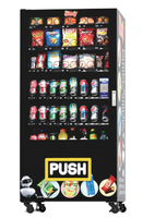 Distributeur automatique de boissons et de collations, paiement par pièces et par carte, distributeur automatique sans personnel, usage commercial