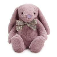 Peluche Lapin Mignon Personnalisable à Longues Oreilles Rembourrée de Coton PP – Idéale pour Pâques