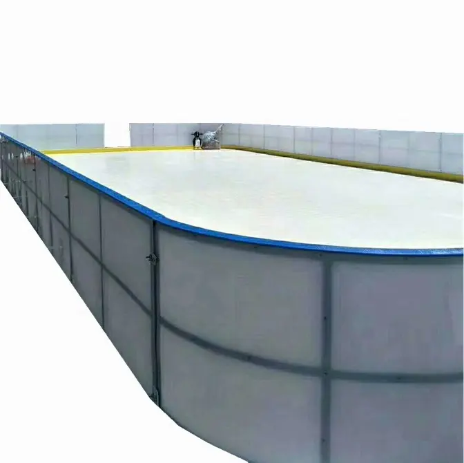 Super glide-pista de hielo sintética, tablero de entrenamiento de hockey de plástico UHMWPE