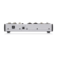 Console de mixage audio numérique professionnelle 8 canaux avec interface audio USB, système PA, mixeur sonore pour DJ, spectacle en direct, enregistrement