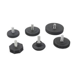 Adjustable Leveling Feet <b>Plastic</b> Furniture Levelers Screw On Table Cabinet Leg Feet Height Adjustable Support Feet,Made in China - Product Image 1