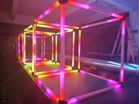 Tube de levage numérique d'effet 3D de lumière de tube de LED de 360 degrés DMX pour la lumière professionnelle d'étape