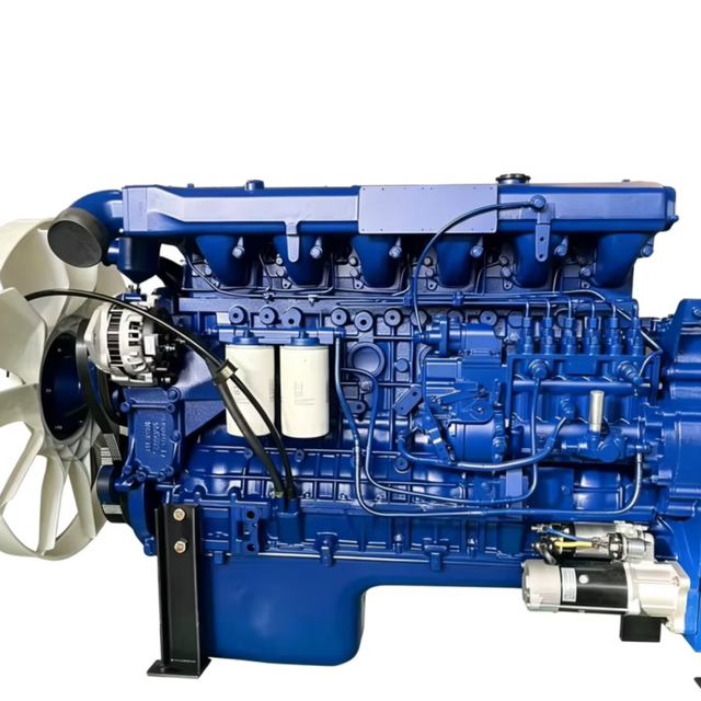 SINOTRUK WD615.47 Heavy-Duty Turbo Diesel Complete Engine for HOWO Tractor Head