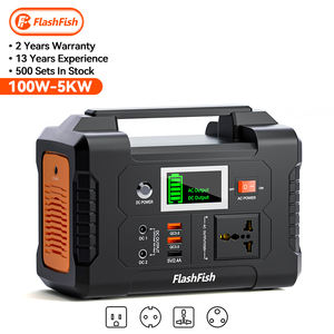 La mejor estación de energía portátil de 200W para acampar al aire libre, tamaño pequeño, <span class=keywords><strong>716Wh</strong></span>, Panel Solar de iones de litio, fuente de alimentación para coche, iluminación LED MPPT - Product Image 5