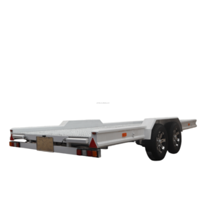 Remolque de Plataforma con Rampas de Carga/Remolque de Aluminio de Doble Eje para Transporte de Automóviles - Product Image 1