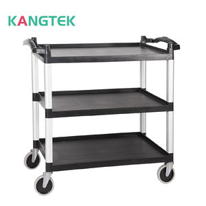 โรงงานคังเทค ขายส่ง รถเข็นอเนกประสงค์สามชั้น พร้อมล้อเลื่อนปรับได้ เหมาะสำหรับโรงพยาบาล - Product Image 6