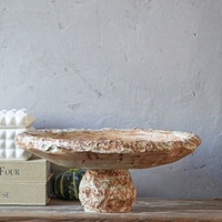 Plateau à fruits et gâteaux en céramique haut de gamme, style nordique, luxe léger, rétro, pour hôtel, fête ou décoration