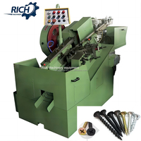 Machine à visser par extrusion à froid, machine à fabriquer des vis, moteur 380V 5kW