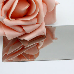 Tarjeta de Visita de PVC Personalizada de Alta Calidad, Tamaño de Tarjeta de Crédito, con Efecto Espejo, Impresión Serigráfica, Regalos Empresariales Novedosos - Product Image 3