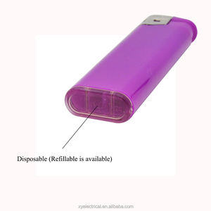 Briquet électrique à gaz butane réglable en matière plastique transparente, briquet <span class=keywords><strong>pas</strong></span> <span class=keywords><strong>cher</strong></span> pour cigare - Product Image 5