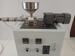 Extrusora a Escala Piloto para Polietileno, <span class=keywords><strong>Poliestireno</strong></span>, Polímeros de Alta Temperatura, Laboratorio de Investigación - Product Image 4