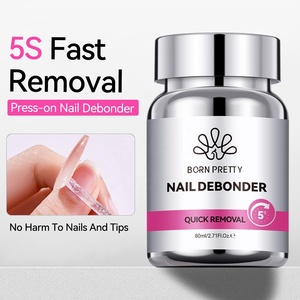 BORN PRETTY Nouveau Dissolvant de Colle Doux Grande Capacité pour Faux Ongles Acryliques – Élimine Facilement les Résidus de <span class=keywords><strong>Gel</strong></span> - Product Image 1