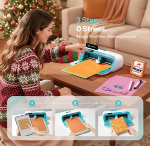 <span class=keywords><strong>Machine</strong></span> de découpe vinyle Likcut S41 avec une largeur de 8,5 pouces, découpeuse vinyle portable, traceur, découpe de stickers et de carton DIY - Product Image 6