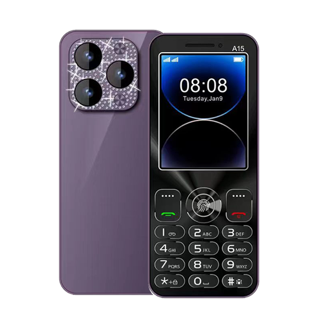A15 2.8inch Cheap China Factory Supplied High Quality Feature Keypad Mobile Phones Button Mobile Phone