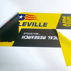 वर्षगांठ समारोह के लिए कस्टम डबल पक्षीय pvc स्ट्रीट बैनर रोड वे ध्वज - Product Image 2