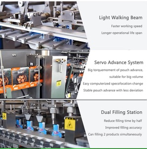 Tepps hiệu quả và đáng tin cậy tự động bên ngoài máy đóng gói chân không chức năng làm đầy cho bao bì túi - Product Image 2