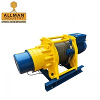 Nantong Allman Industry Co.Ltd treuils AMW 750kg 60M Construction de palan 500kg Construction treuil électrique motorisé