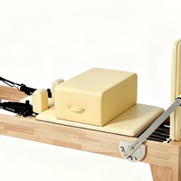 Elink E-01 Reformer de Pilates en bois de chêne - Équipement de fitness multifonctionnel réglable pour le yoga, design durable et écologique, garantie de 3 ans