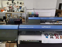 Imprimante/Découpeuse Jet d'Encre Éco-Solvant Roland Versacamm VS-420 42 pouces 90% Neuve / Traceur de Découpe Roland Versacamm VS-540, VS-420 et VS-300