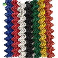 Clôture en treillis métallique perforé galvanisé recouvert de PVC, construction durable, clôture temporaire décorative en treillis métallique