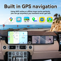 Pantalla Táctil Android Baoshang 13.1+12.3 para Land Rover Range Rover Evoque 2012-2015, Reproductor de Video, Radio, GPS, Navegación