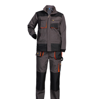 Ensemble d'uniformes de travail personnalisés avec plusieurs poches pour pantalons d'hommes, vêtements de protection pour la réparation automobile et mécanique