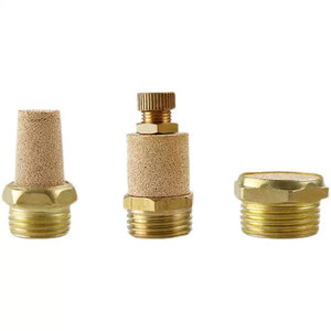 BSL-01 pneumatica/02/03/04 ad alta precisione 1/8-2 pollici a forma di cono silenziatore in ottone polvere silenziatore d'aria fabbrica spedito - Product Image 4