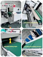 Machine à rouler les couettes automatique, machine à compresser et à emballer les couettes pour la ligne d'emballage de textiles de maison, couettes, édredons et couvertures